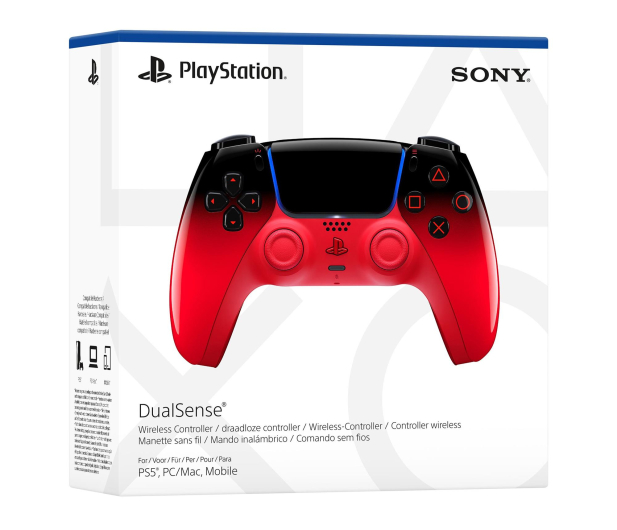 Pad SONY DualSense kontroler Techno Red do PlayStation 5 - 1483500 - zdjęcie 6